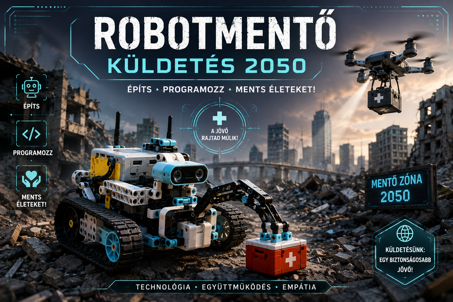 Rbotmentő küldetés...